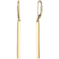 Elli Basic Hänger Geo Look Trend Blogger 925 Silber goldfarben Damen 