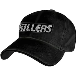 The Killers Unisex Trucker-Cap Rockband mit Logo-Stickerei Base-Cap Baumwoll-Cap Schwarz/Weiß - 