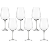 LEONARDO Rotweinglas, Glas, 6 Stück (1er Pack), 6