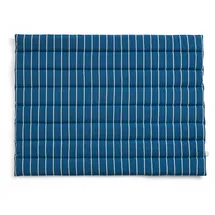 HAY Outdoor Market Kissen blau/beige gestreift