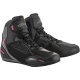 Alpinestars Stella Faster 3, Drystar Damen - Schwarz/Dunkelgrau/Pink - 6 US