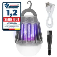 Alca Insektenlampe, 180lm, grau