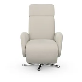 sit&more TV-Sessel Struktur weich 71 x 110 x 82 cm creme