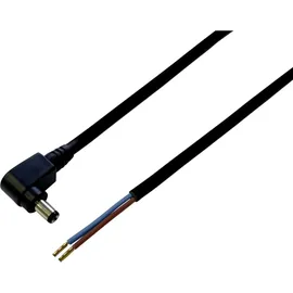 BKL Electronic 075172 Niedervolt-Anschlusskabel Niedervolt-Stecker - offene Kabelenden 5.50mm 2.50mm