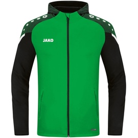 Jako Kinder Kapuzenjacke Performance Soft Green/Schwarz, 152