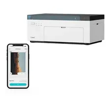 LIENE Amber M100 Fotodrucker + 20 Blatt Fotopapier, Tinte, ohne Akku