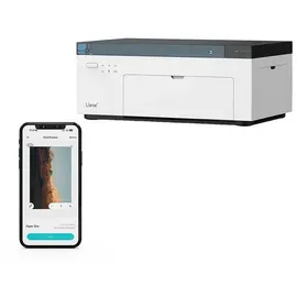LIENE Amber M100 Fotodrucker + 20 Blatt Fotopapier, Tinte, ohne Akku