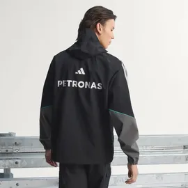 adidas Regenjacke Unisex Schwarz/Grau L
