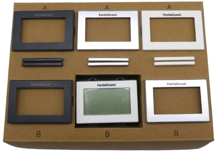 FantiniCosmi CH121TS Thermostat Mikroprozessor Heinzung Klimaanlagen Touch Sc...