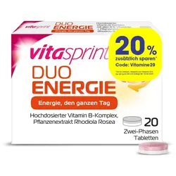 vitasprint DUO ENERGIE 20 St Tabletten