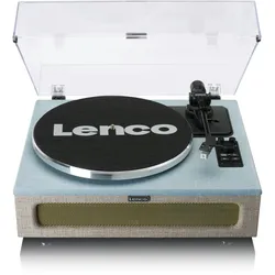 Lenco LS-440BUBG - Plattenspieler mit 4 eingebauten Lautsprechern