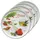 Mambocat Pizzateller Napoli 33 cm grün 4er Set
