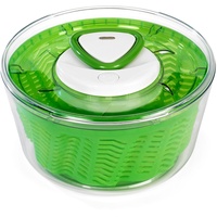 Zyliss Easy Spin 2 Salatschleuder, Fassungsvermögen 6l, Groß, Kunststoff, Grün, Salattrockner inklusive Salatschüssel, Aquavent Technologie