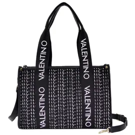 Valentino Candle Shopper Leather Black