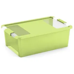 PROREGAL Mehrzweck Aufbewahrungsbehälter STORAGE mit Deckel, HxBxT 28x55x35cm, 40 Liter, Grün, Behälter, Box, Aufbewahrungsbehälter, Aufbewahrungsbox
