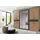 WIMEX Drehtürenschrank Tibet 313 x 208 x 58 cm Grau/Beige
