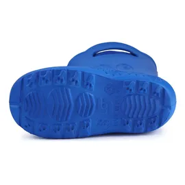 Ladeheid Eva Kinder Jungen Mädchen Gummistiefel Regenschuhe gefüttert LA-CA-03 (Blau/Marineblau, 34/35 Eu) - 34/35