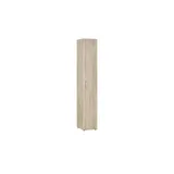 Möbel Boss Schrank 1-türig 30 x 185 x 40 cm Braun/Mehrfarbig