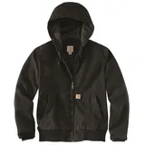 CARHARTT Washed Duck Active Jacke Schwarz XS