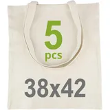 idea home Jutebeutel Natur 38 x 42 cm