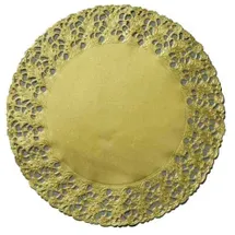 Duni Tortenspitzen Rund Ø 36 cm 500 St. Gold