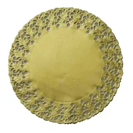 Duni Tortenspitzen Rund Ø 36 cm 500 St. Gold
