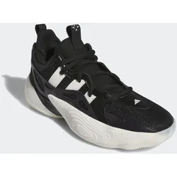 Basketballschuh ADIDAS PERFORMANCE "TRAE YOUNG UNLIMITED 2 LOW", Gr. 41, schwarz-weiß (core schwarz, cloud weiß, aurora schwarz), Textil, Synthetik, sportlich, Schuhe