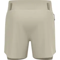 Odlo Herren X-Alp Trail 6 Inch 2-In-1 Short grau