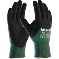 Schnittschutzhandschuhe MaxiCut®OilTM 44-305 Gr.8 grün/schwarz EN 388 PSA II 12 Paar