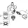 Grohe Universal Geräteanschlussventil, 1/2" x 3/8", x 3/4", chrom