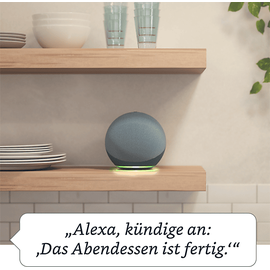 Amazon Echo (4. Generation), mit Alexa, Smart Speaker, Anthrazit