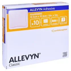 Allevyn Adhesive 12,5x12,5 cm haftende W 10 St