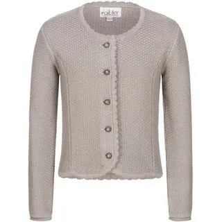 Nübler Kinderstrickjacke Yvonne in Grau | Gr.: 116