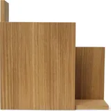 Ferm Living Stagger Wandregal 30 x 30 cm Eiche