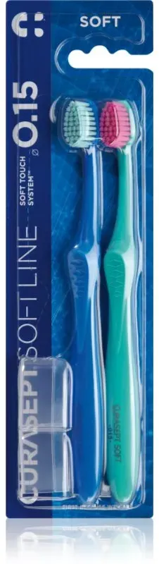 Curasept Softline 0.15 Soft 2pack Zahnbürste 2 St.