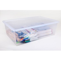 Ondis24 große XL Aufbewahrungsbox Kleiderbox Schuhbox Utensilienbox Lagerbox Allzweckbox Easy XL