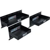 BGS Magnet-Ablagen-Satz 150 210 / 310 mm 3-tlg.