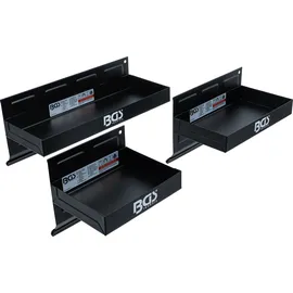 BGS Magnet-Ablagen-Satz 150 210 / 310 mm 3-tlg.