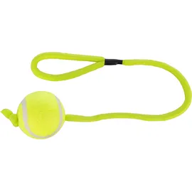 Trixie Tennisball am Seil 6 cm mehrfarbig