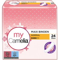 Camelia Maxi Binden Normal, Selbstklebend, 5 x 24 Stück