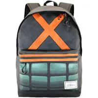 Karactermania My Hero Academia X-FAN HS Rucksack, Grau