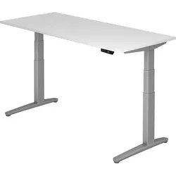 bümö elektrisch höhenverstellbarer Schreibtisch 180x80 cm mit Memory-Steuerung - Design Schreibtisch höhenverstellbar elektrisch, elektrischer