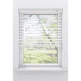 MY HOME Jalousie Hannah, ohne Bohren, freihängend, Aluminium, Klemmträger mit Feststellschraube weiß 60 cm x 180 cm