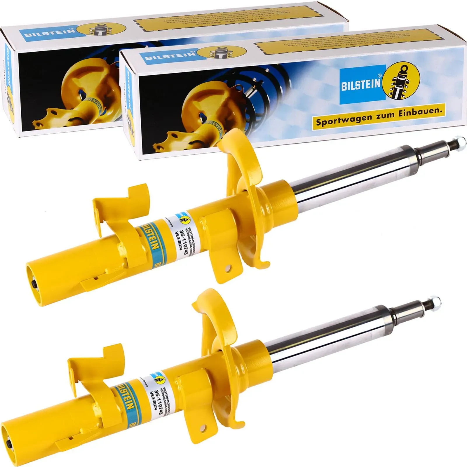 2 Bilstein B6 Sport Stoßdämpfer Vorderachse Für Seat Rona Skoda Kamiq Vw T-cross: