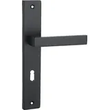 Domino Türgriff 72 Drückergarnitur BB-Buntbart Settürdrückergarnitur Qubik Black