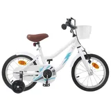 vidaXL Kinderfahrrad 14 Zoll weiß
