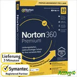 NortonLifeLock Norton Security 2025 ESD 10 Geräte DE Win Mac Android iOS