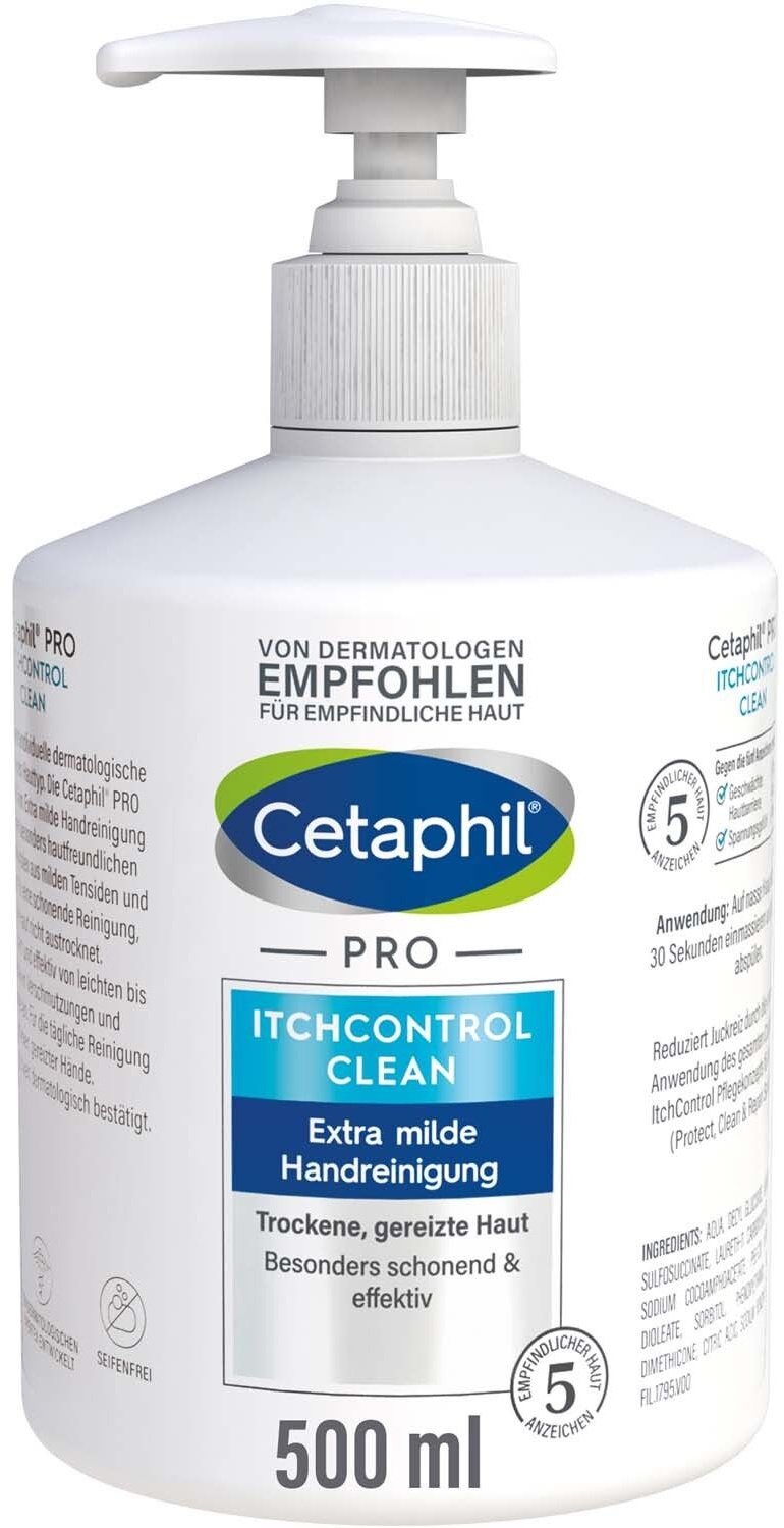 Cetaphil PRO ItchControl Clean Extra milde Handreinigung für strapazierte Hände