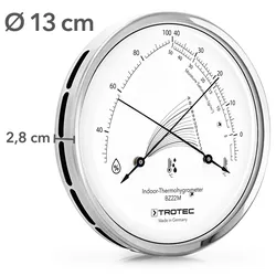 Trotec Thermo-hygromètre design BZ22M