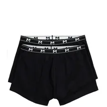 Men Plus by Happy Size Men Plus Pants schwarz / weiß L 2er Pack
